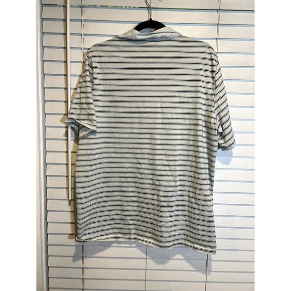 Criquet Mens Striped Polo Shirt - Size XL - Picture 3 of 3